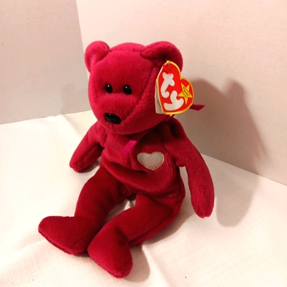 Ty Other - Ty beanie baby Valentina rare bear with multiple tag errors hologram tush tag